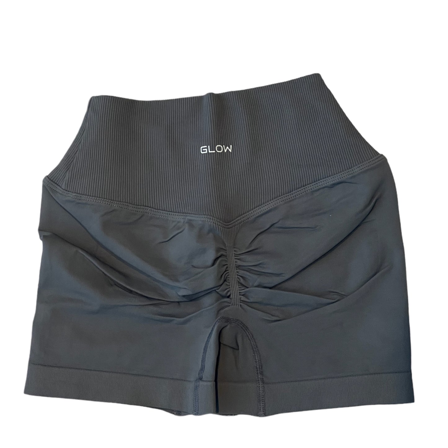 Glow criss cross shorts in dark grey