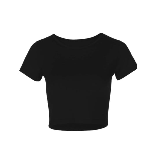 Short sleeve t-shirt in black