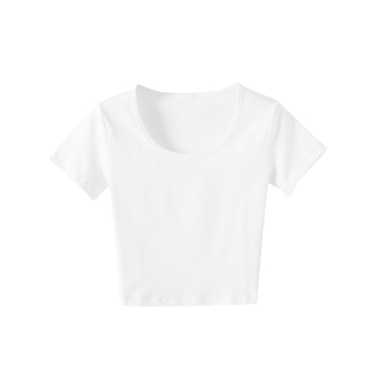 Short sleeve t-shirt in white